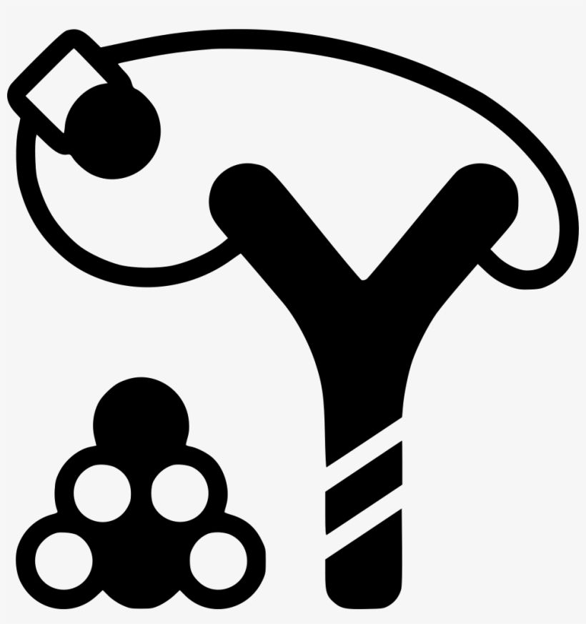 Png File - Icon Slingshot White Png, transparent png download