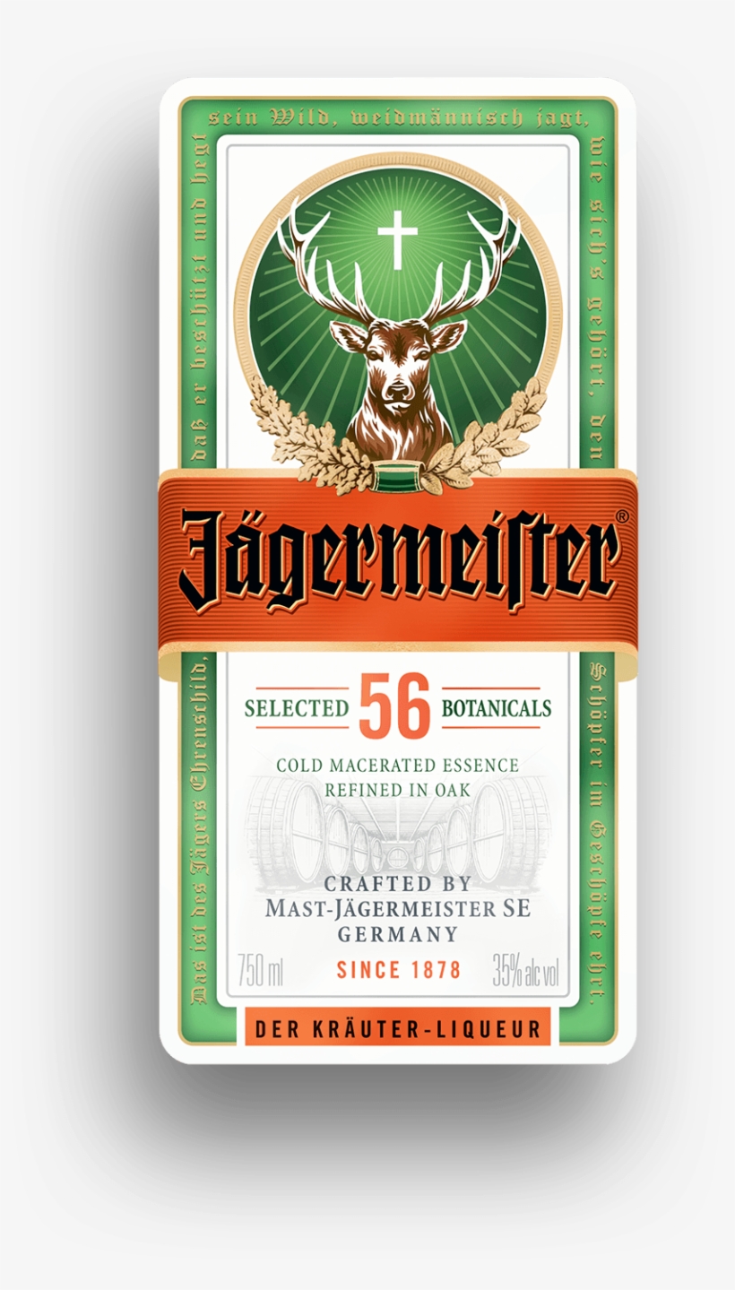 Jagermeister Herbal Liqueur 1l PNG Image Transparent PNG Free