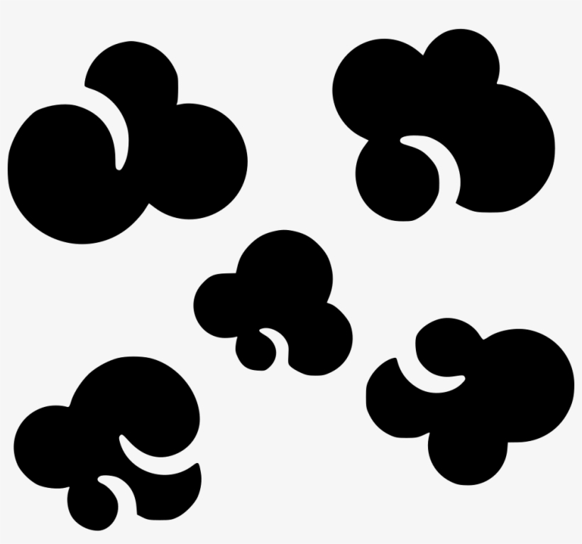 Png File - Black And White Popcorn Png, transparent png download