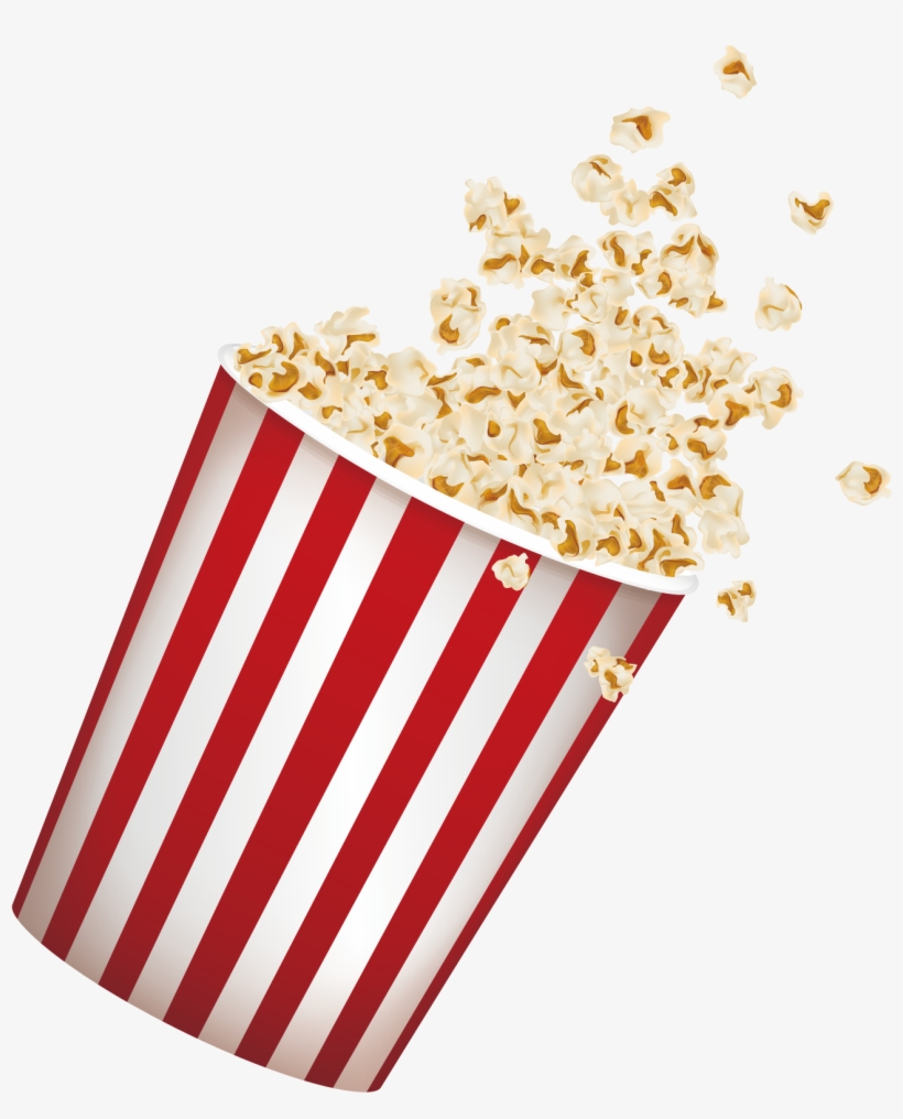 Popcorn Euclidean Vector Download - Vector Popcorn, transparent png download