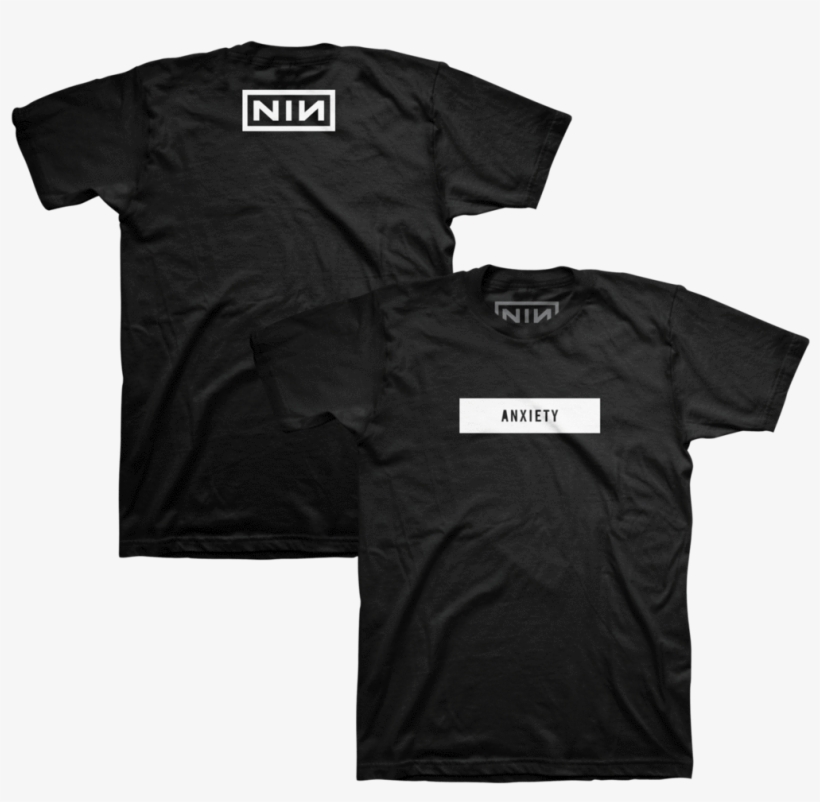 Anxiety Black Tee - Queens Of The Stone Age Villains T Shirt, transparent png download