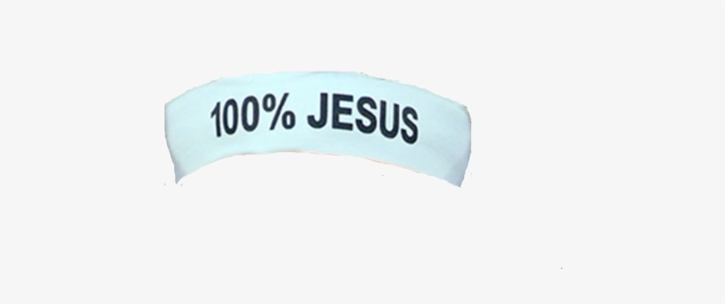 Muita Gente Vem Procurando Os Pngs Pra Montar Os Icons - 100% Jesus Print Basketball Sports Headband Men Women, transparent png download