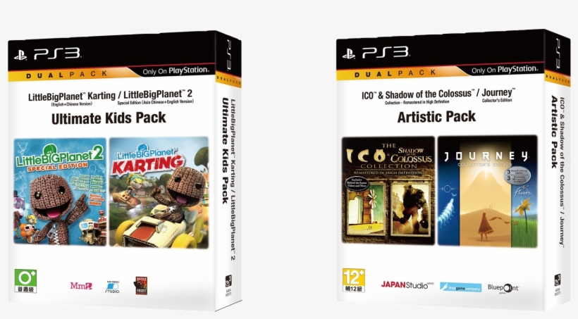 Playstation®3 Dual Pack Title List - Little Big Planet Karting (playstation 3), transparent png download