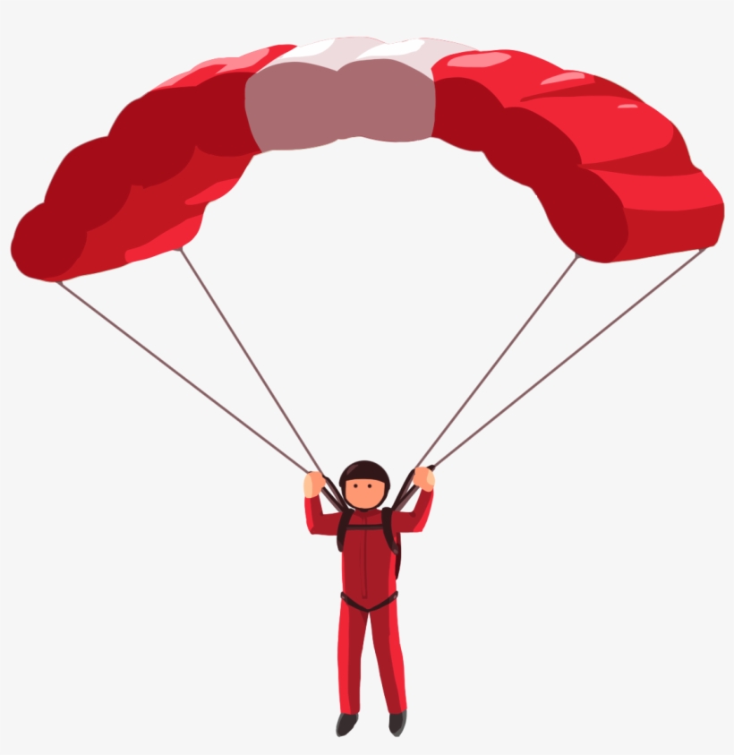 Parachute Png Transparent Image - Portable Network Graphics, transparent png download