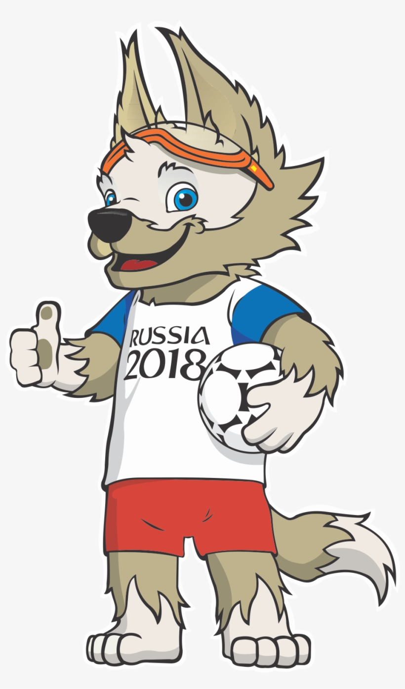 Maskot Fifa World Cup 2018, transparent png download
