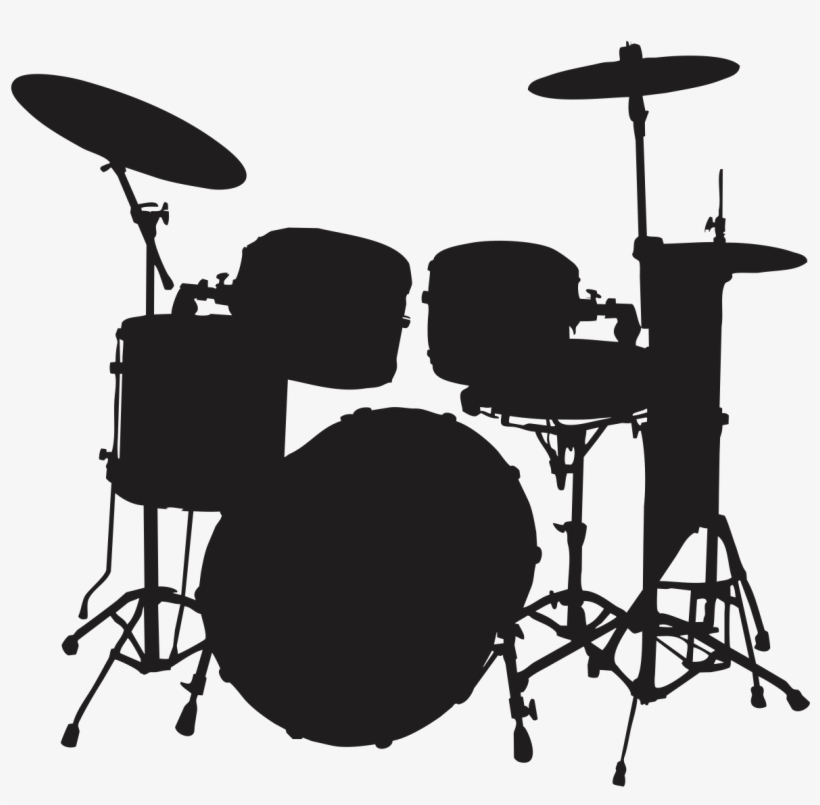 Bateria Desenho Png Drum Silhouette PNG Image Transparent PNG Free