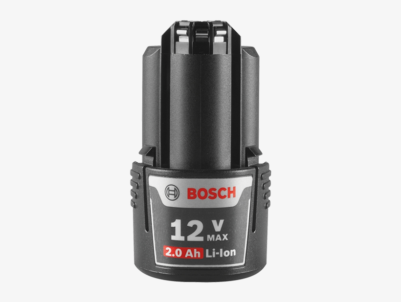 Batería - Bosch - 12v Max Lithium-ion 2.0 Ah Battery Bat414, transparent png download
