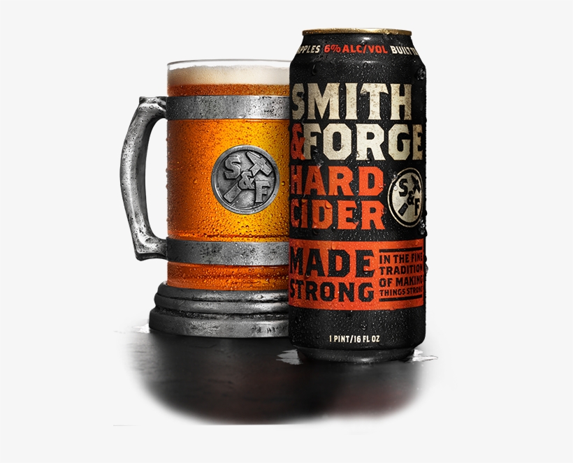 Smith & Forge Hard Cider - Smith And Forge Can, transparent png download
