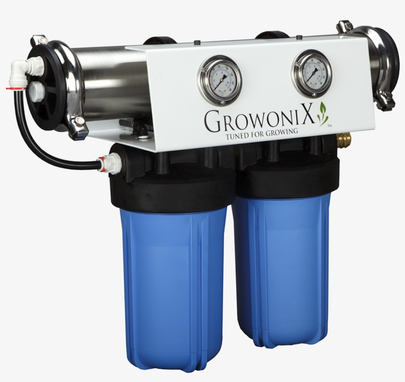 Reverse Osmosis Water Purifier Png Pic - Growonix Ex1000 - 1000gpd Reverse Osmosis Filtration, transparent png download