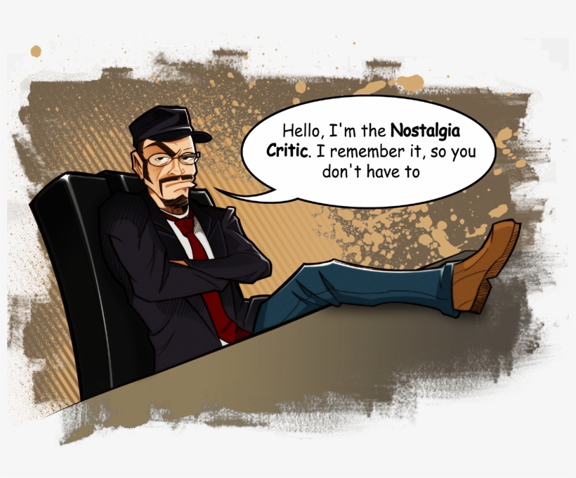 Hello, I'm The Nostalgia Critic - Fan Art Nostalgia Critic PNG Image ...