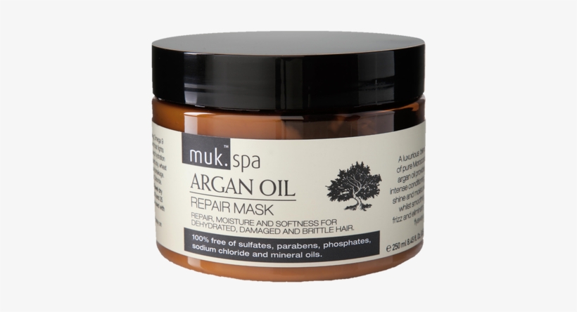 Muk™ Spa Argan Oil Repair Mask Is Rich In Essential - Muk Spa Argan Oil Repair Mask 250ml, transparent png download
