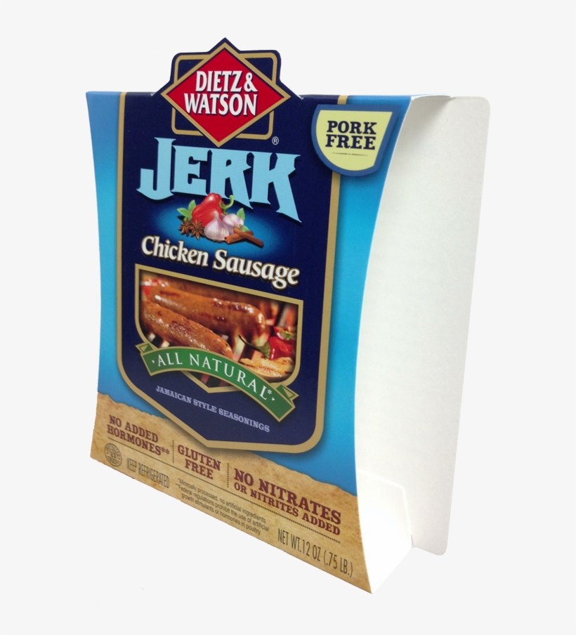 Dietz And Watson Jerk Chicken Sausages - Dietz And Watson, transparent png download