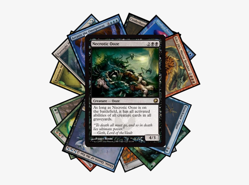 Necrotic Ooze Combo - Mtg Shallow Grave Combo, transparent png download