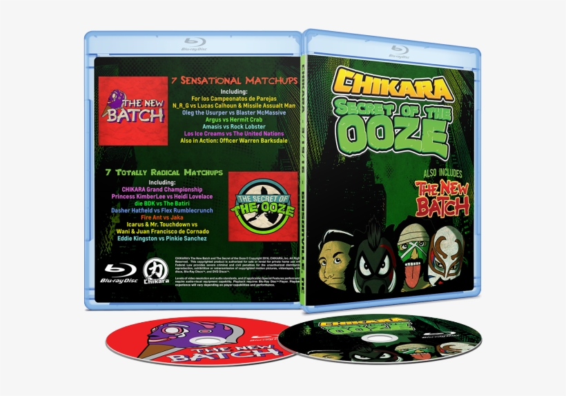 The New Batch And The Secret Of The Ooze Blu-ray And - Fiction, transparent png download