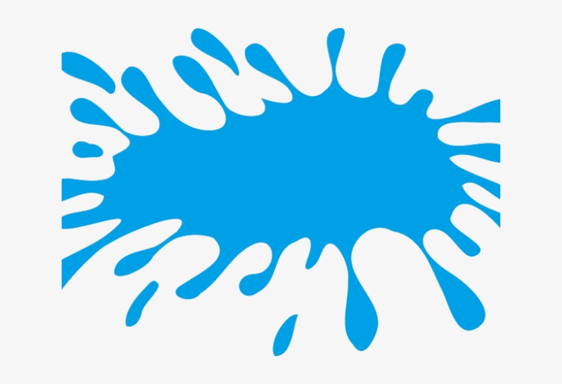 Light Blue Free On Dumielauxepices Net - Slime Splat, transparent png download
