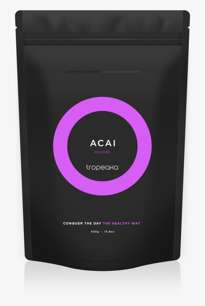 Acai Powder - Tropeaka Package Powder, transparent png download