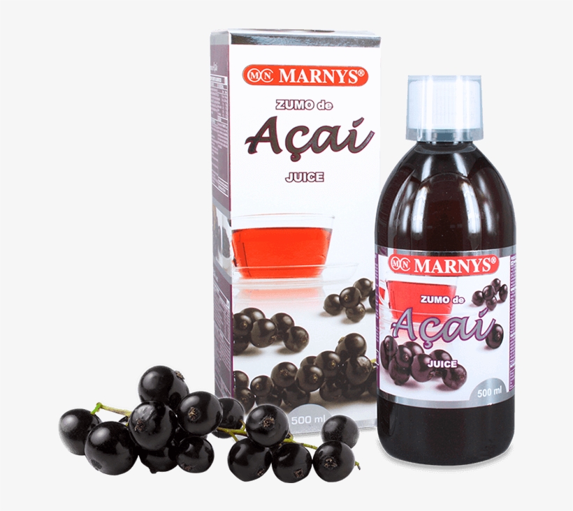 Discover Acai, One Of The Highest Natural Antioxidant - Marny's Acai Juice 500ml., transparent png download