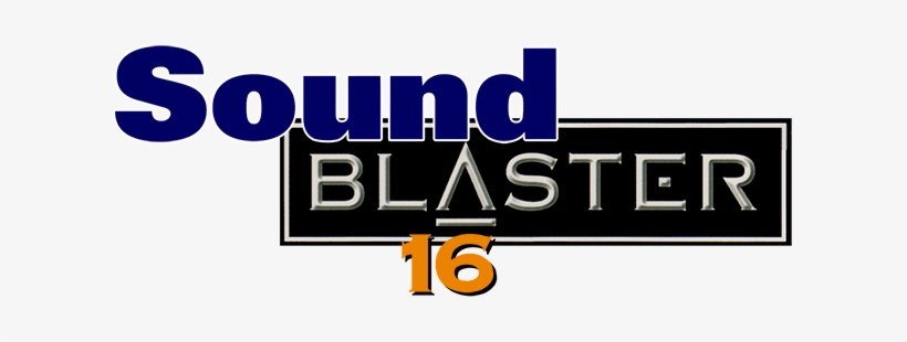 Sound Blaster 16 Logo, transparent png download