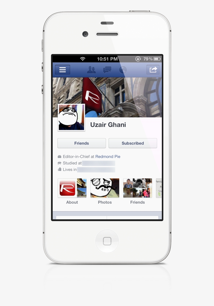 [download] Facebook V1 - Redmond Pie, transparent png download