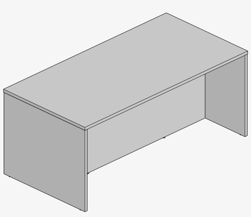 Campfire - Big Table,96x48x40,veneer - Table, transparent png download