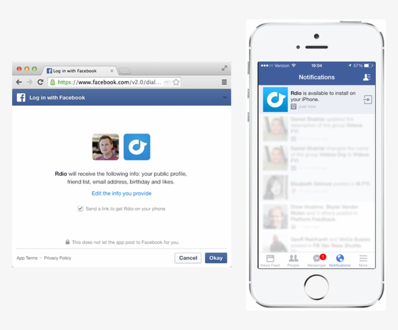 More About Facebook's Infrastructure - 3rd Party App Facebook, transparent png download