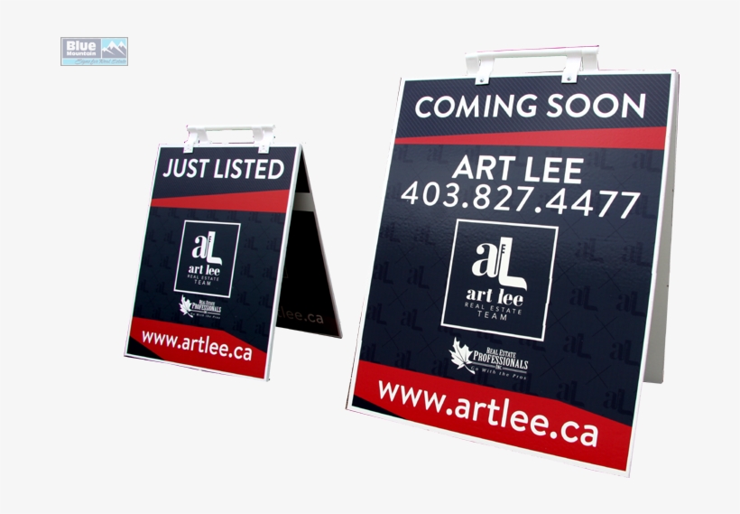 Coming Soon And Just Listed Sandwich Boards - Sandwich Board, transparent png download