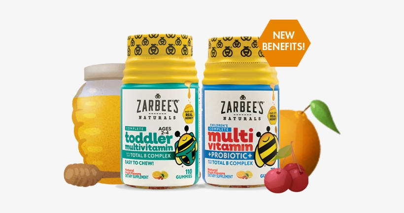 Introducing Our New Extended Range Of Kids' Complete - Zarbees Naturals Vitamin D, Baby, Easy To Use Drops, transparent png download