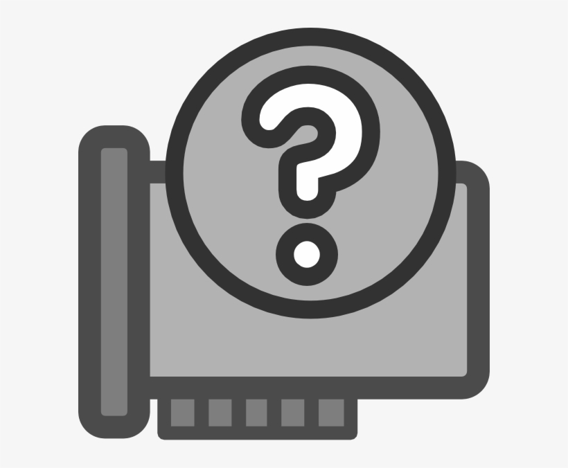 How To Set Use Unknown Clipart - Unknown Hardware Icon, transparent png download
