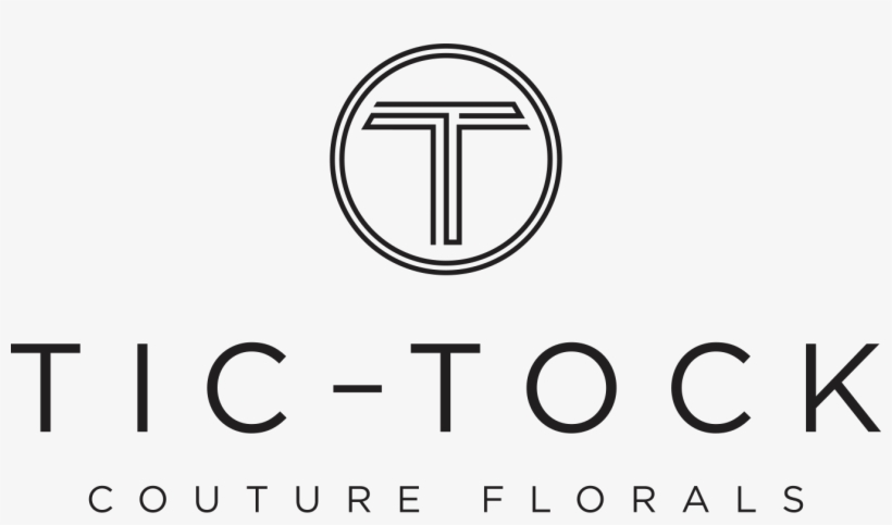 Tic-tock™ Couture Florals - Tic Tock Florals Logo, transparent png download