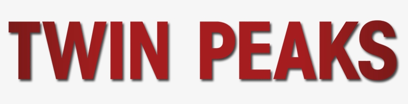 Twin Peaks 2017 Tv Logo - Twin Peaks Trading Cards 2018, transparent png download