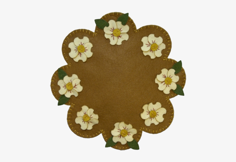 Dogwood Mat - Felt, transparent png download