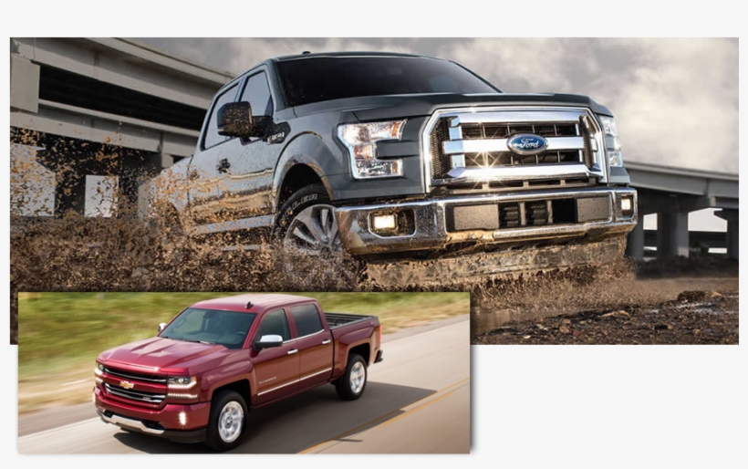 2017 Chevrolet Silverado - Ford Truck, transparent png download