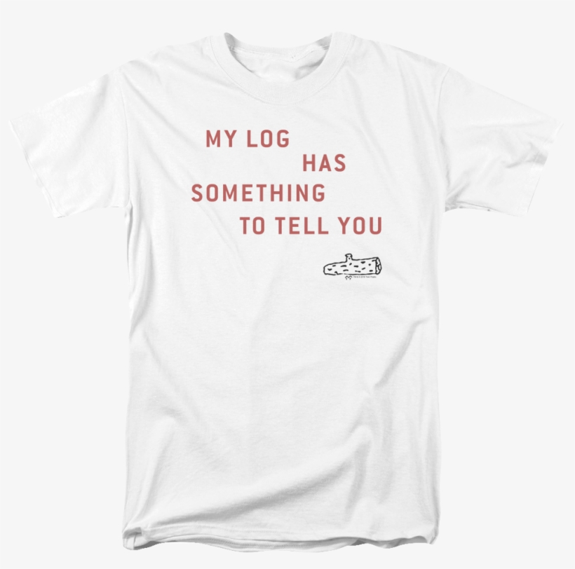 Log Twin Peaks T-shirt - Champion White T Shirt Mens, transparent png download