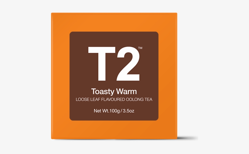Toasty Warm Loose Leaf Gift Cube - T2 Tea Melbourne Breakfast Tea Loose Leaf Gift Cube, transparent png download