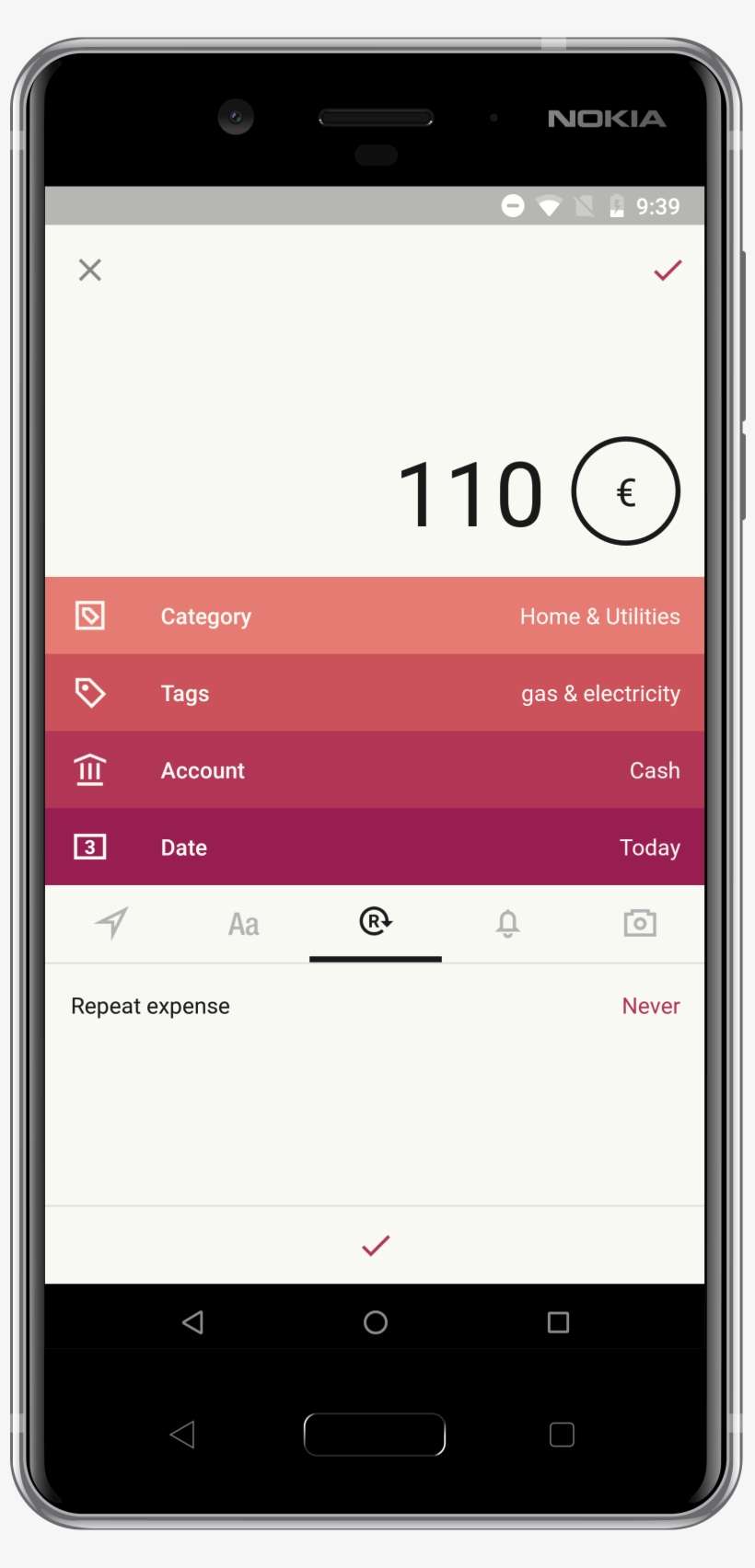 The Option To Automatically Repeat The Entries Is Marked - Smartphone, transparent png download