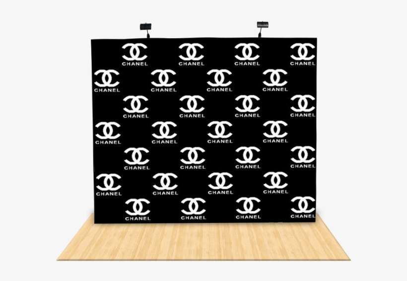 10ft Fabric Straight Step Repeat Backdrop - Chanel Step And Repeat, transparent png download