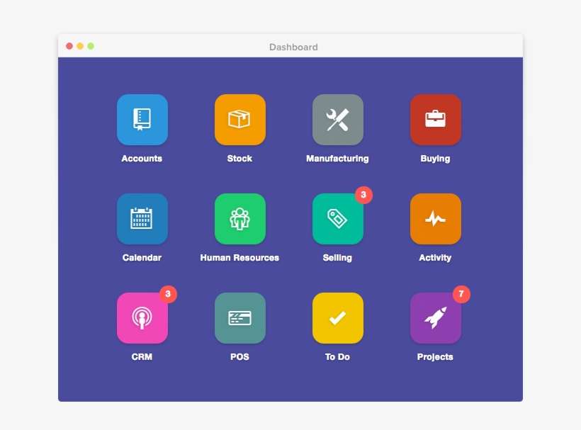 Erpnext Dashboard Shot - Erp Next, transparent png download