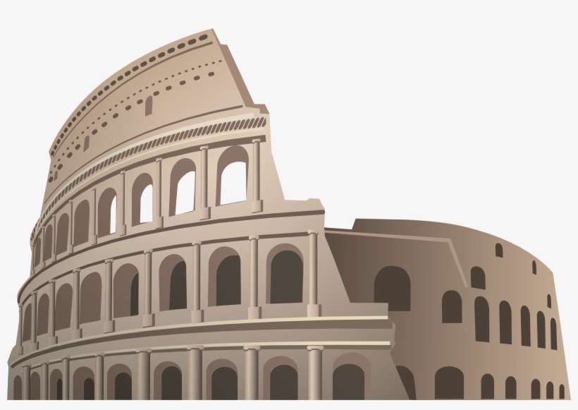 Colosseum Rome Png Clipart - Passame 'sta Palla. Storie Di Basket A Roma E Dintorni, transparent png download