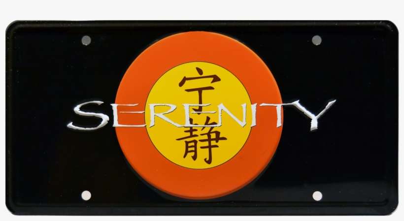 Serenity Prop Plate Movie Memorabilia From Firefly - Redbubble Serenity Firefly Scarf, transparent png download