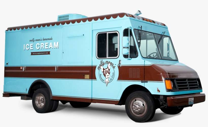 Molly Moon's Ice Cream Truck - Ice Cream Truck Brand, transparent png download
