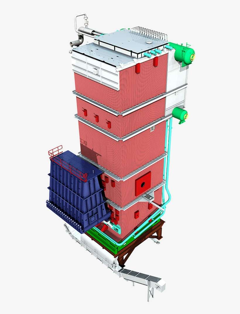Solid Fuel Boilers Stoker Grate Combustion - Mechanical Stoker, transparent png download
