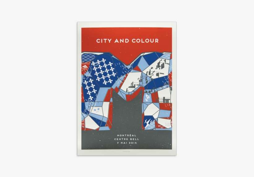 City And Colourmontréal - Poster, transparent png download