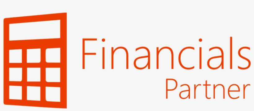 O365 Financials Partner Logo Orange Text - Graphics, transparent png download