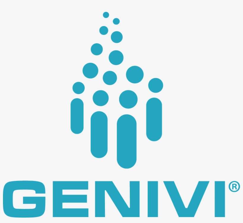 Genivi Blue Logo No Background, Png, 74kb, 1223x1062, - Companies Use The Color Black, transparent png download