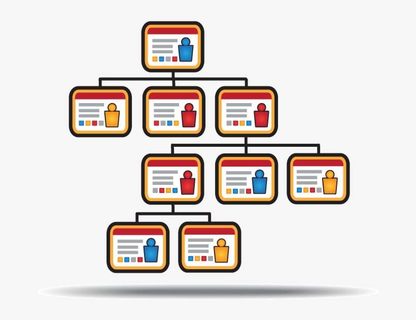 Organization Chart Icon - Sơ Đồtổ Chức Công Ty Yến Sào Khánh Hòa, transparent png download