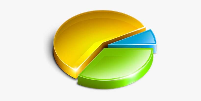 3d Chart 1 Icon Png - Pastel Encuesta, transparent png download