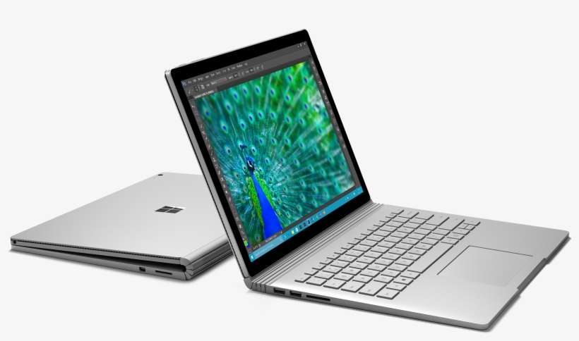 Surface Book Via Microsoft - Surface Book, transparent png download