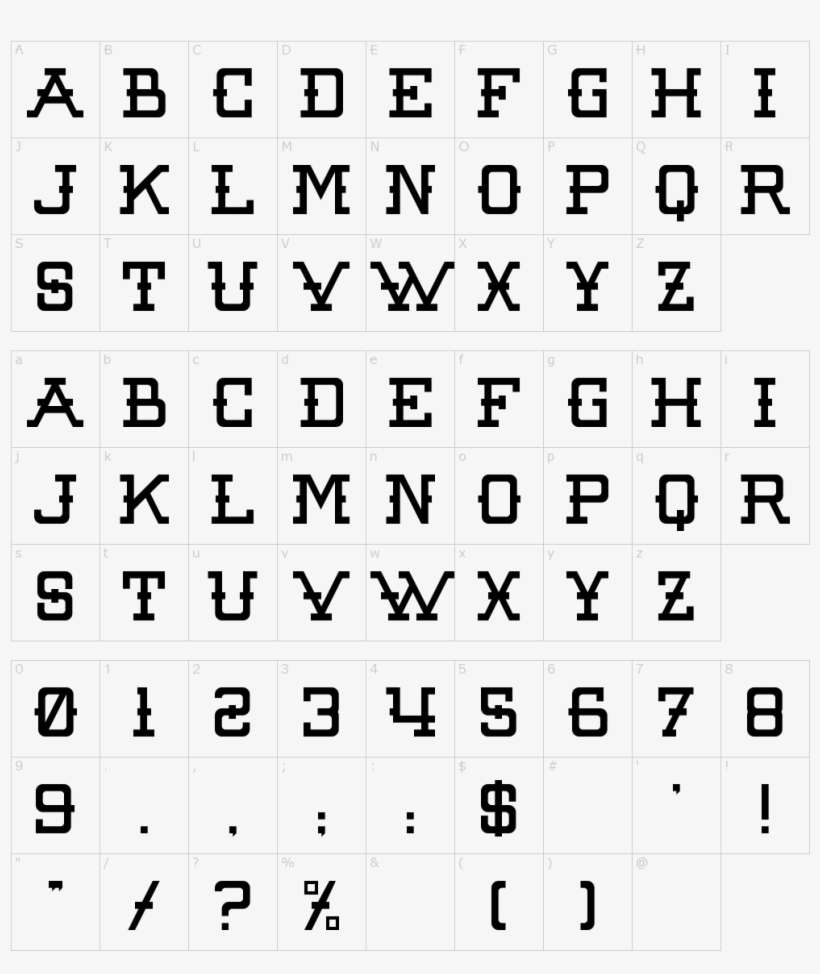 Font Characters - Small Pixel Font, transparent png download