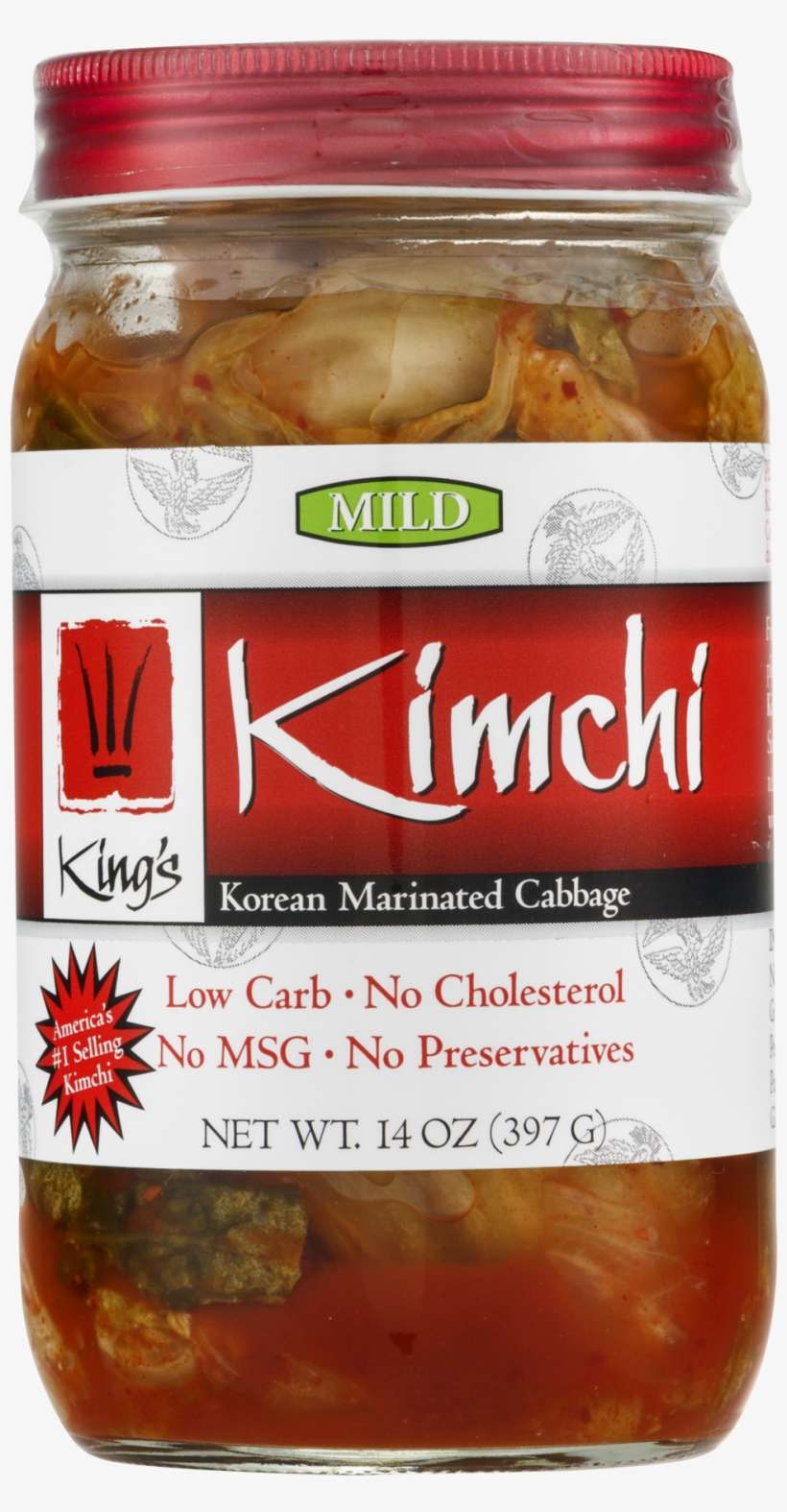 Kings Mild Kimchi, transparent png download