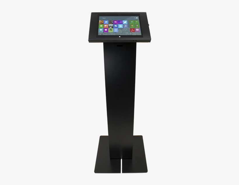 Radius Floor Stand Kiosk Full Metal Jacket Enclosure - Microsoft Surface Floor Stand, transparent png download